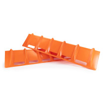 36" x 8" x 8" Reinforced Plastic Edge Protector for Tie Downs and Lashing